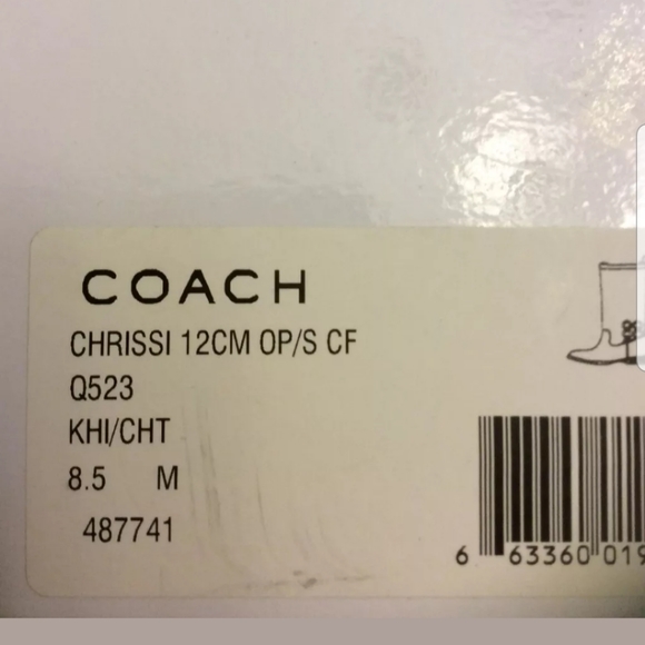 Coach Chrissi boots authentic size 8.5 - Picture 4 of 7